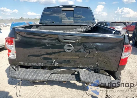 2020 Nissan Titan S из США, поврежденный, VIN 1N6AA1EE0LN503639